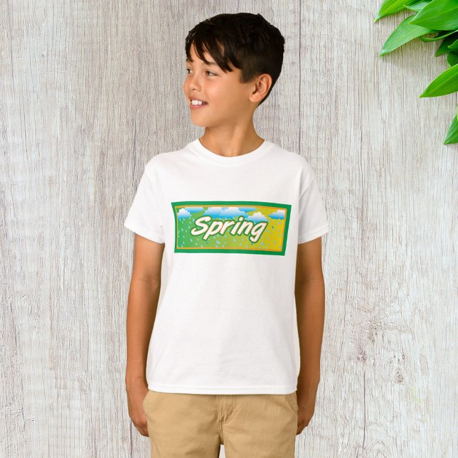 Spring Banner Sign T-Shirt (Creator Uploaded)