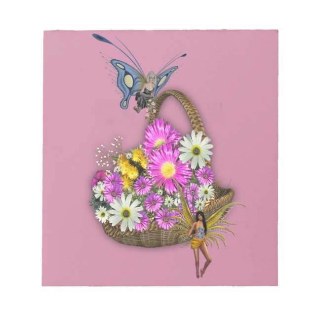 Spring basket gatherers notepad (Front)
