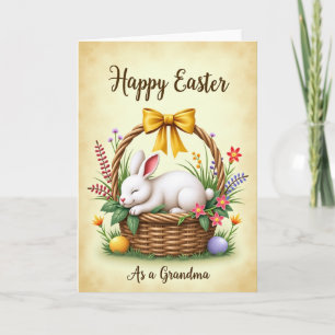 Spring Basket Slumber Card