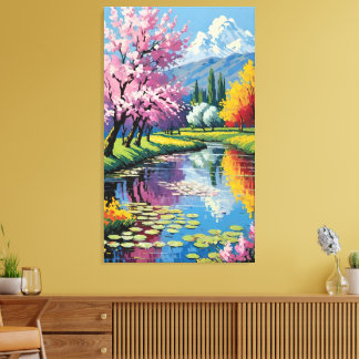 Spring beauty canvas print