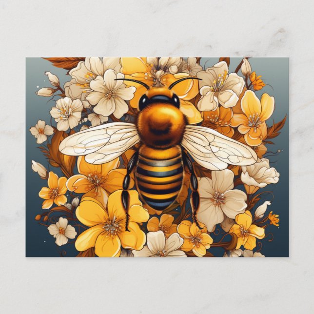 SPRING BEE POSTCARD (Front)