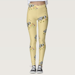 Spring bees as leggings
