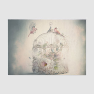 Spring Bird Cage Tissue Paper