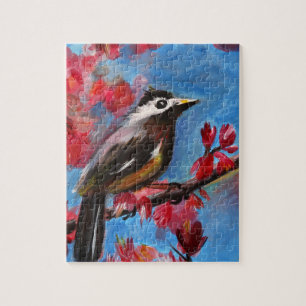 Spring Bird Painting Jigsaw Puzzle