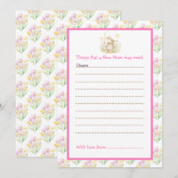 Spring Bird Watering Can Baby Shower