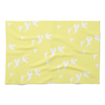 Spring Birds in Flight | Custom Background Colour