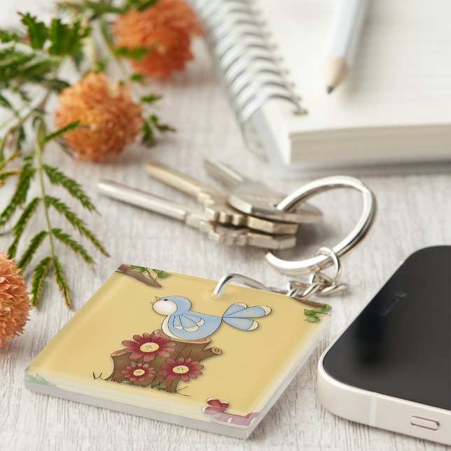 Spring Birds Keychain (Creator Uploaded)