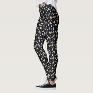 Spring Birds Pattern Leggings