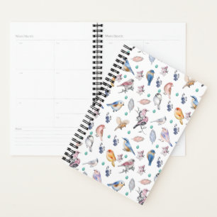 Spring Birds Pattern Planner
