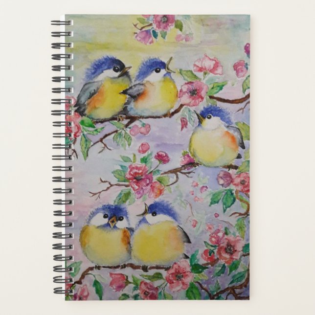 Spring Birds Planner (Front)