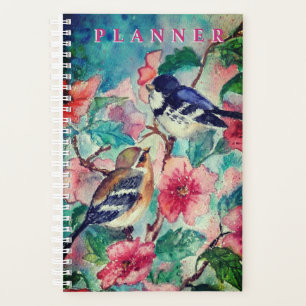 Spring Birds Planner