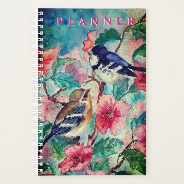Spring Birds Planner (Front)