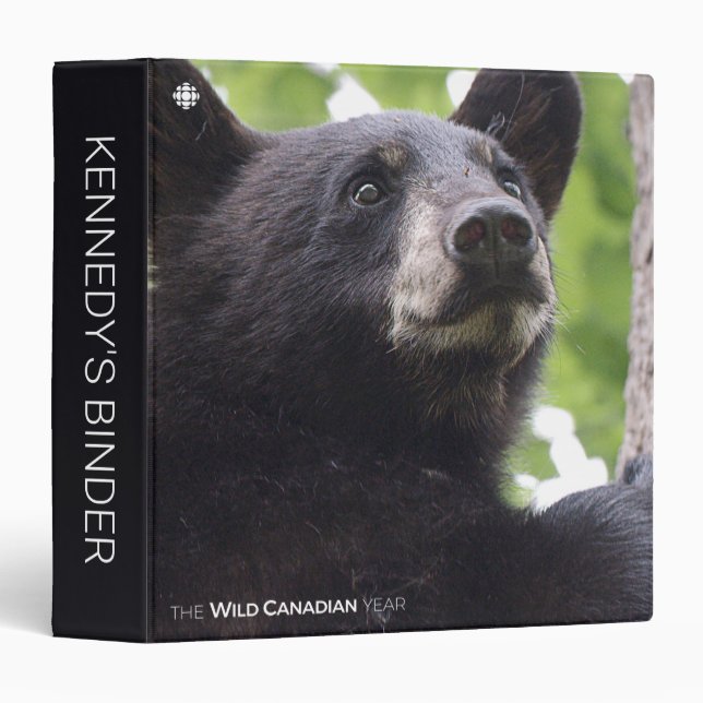 Spring - Black Bear Binder (Front/Spine)