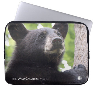 Spring - Black Bear Laptop Sleeve
