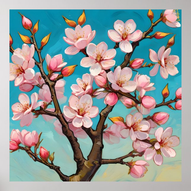 Spring Bloesemwakening Poster (Front)