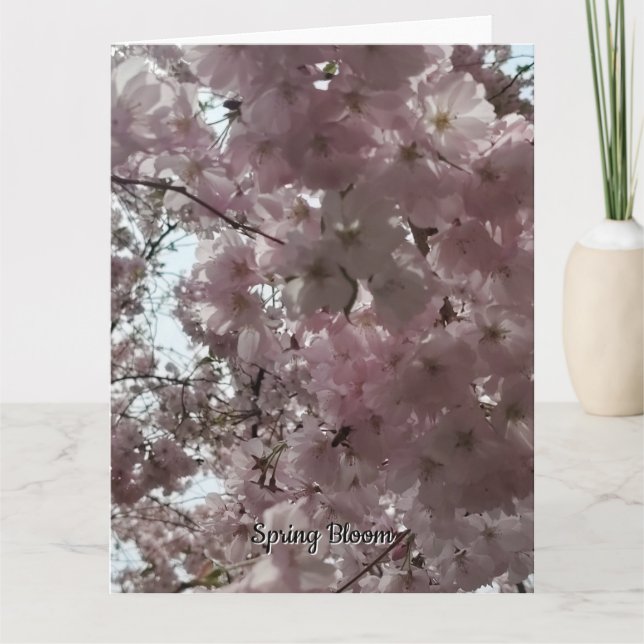 Spring Bloom Card (Front)