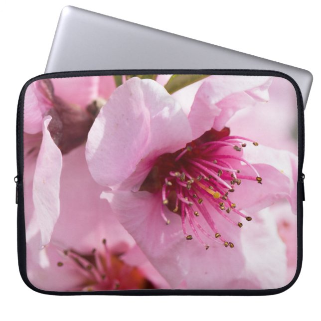 Spring blooming laptop sleeve (Front)
