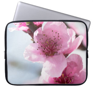 Spring blooming laptop sleeve