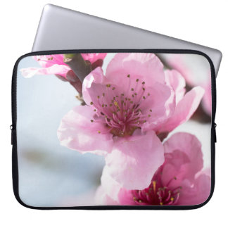 Spring blooming laptop sleeve