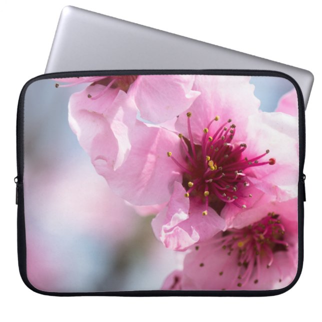 Spring blooming laptop sleeve (Front)