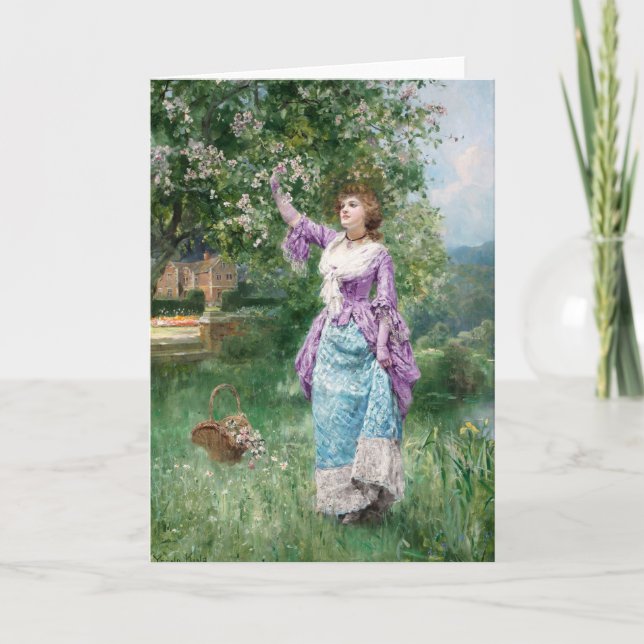 Spring Blooms | Henry John Yeend King Card (Front)