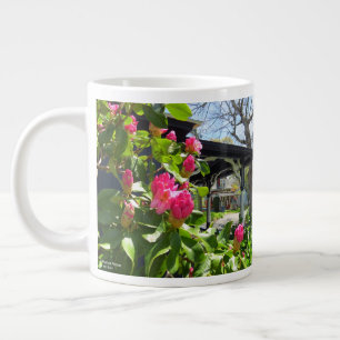 Spring Blooms in Cottage City - Martha's Vineyard Large Coffee Mug