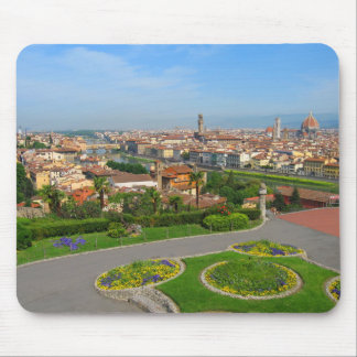 Spring blooms in Florence Mouse Pad