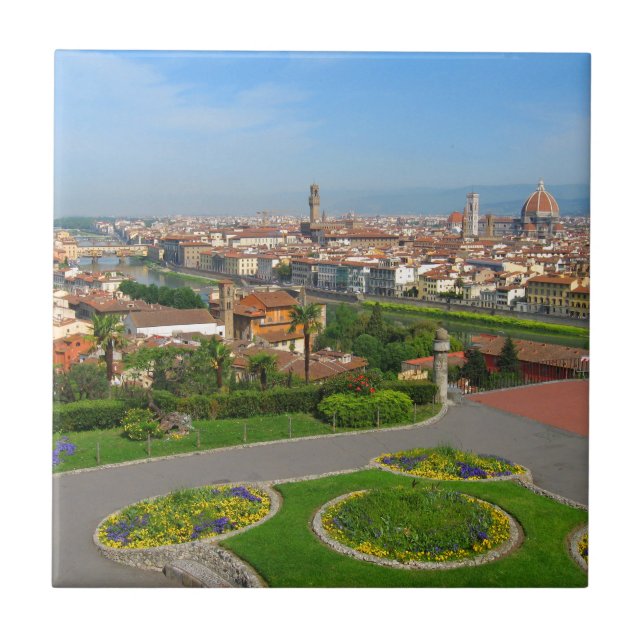 Spring blooms in Florence Tile (Front)