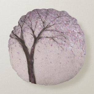 Spring Blossom II Round Pillow