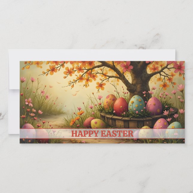 Spring Blossom Magic with Easter Egg Splendour (Front)