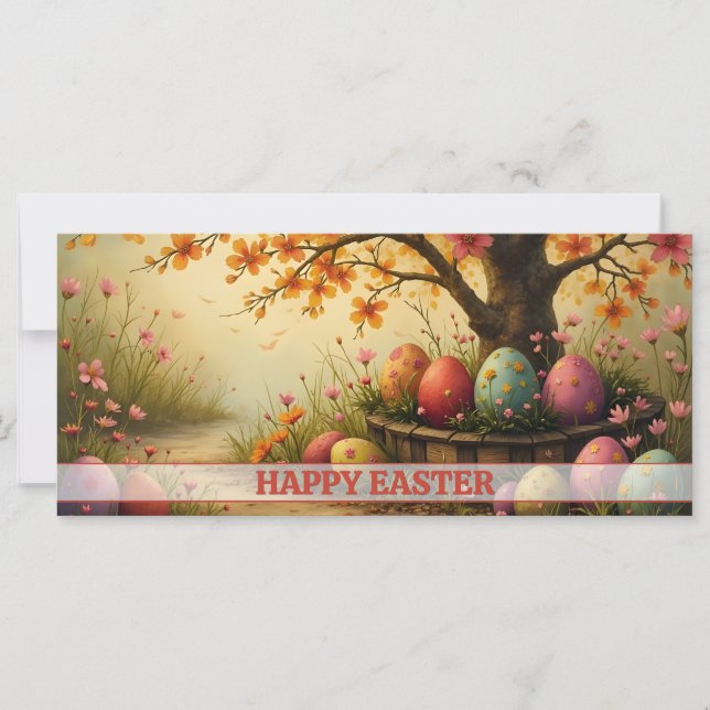 Spring Blossom Magic with Easter Egg Splendour (Front)