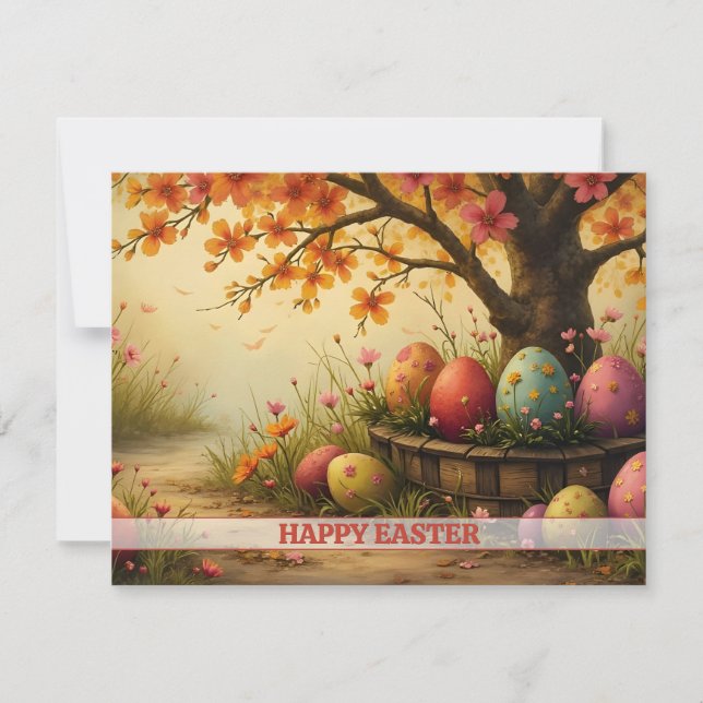 Spring Blossom Magic with Easter Egg Splendour (Front)