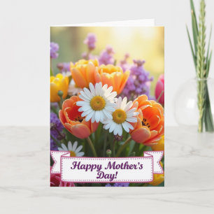 Spring Blossom Mothers Day Card