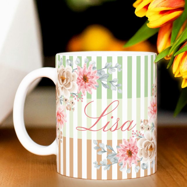 Spring Blossom Personalized Mug (Spring Blossom Personalized Mug)