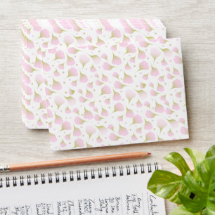 Spring Blossom Wedding Envelope – Soft Pink Floral