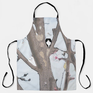 Spring Blossoms Allover Print Apron