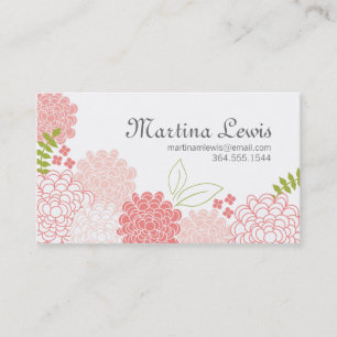 Spring Blossoms Calling Card