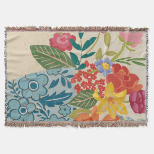 Spring Blossoms I Throw Blanket