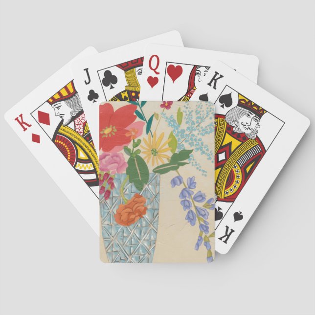 Spring Blossoms II Playing Cards (Back)