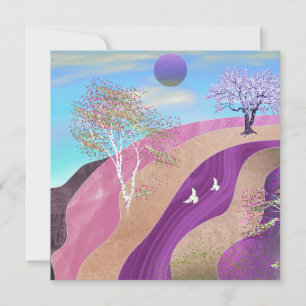 Spring Blossoms Landscape