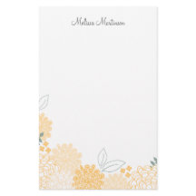 Spring Blossoms Personalized Stationery