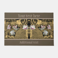 Spring Blossoms Sepia Partial Colour Personalized