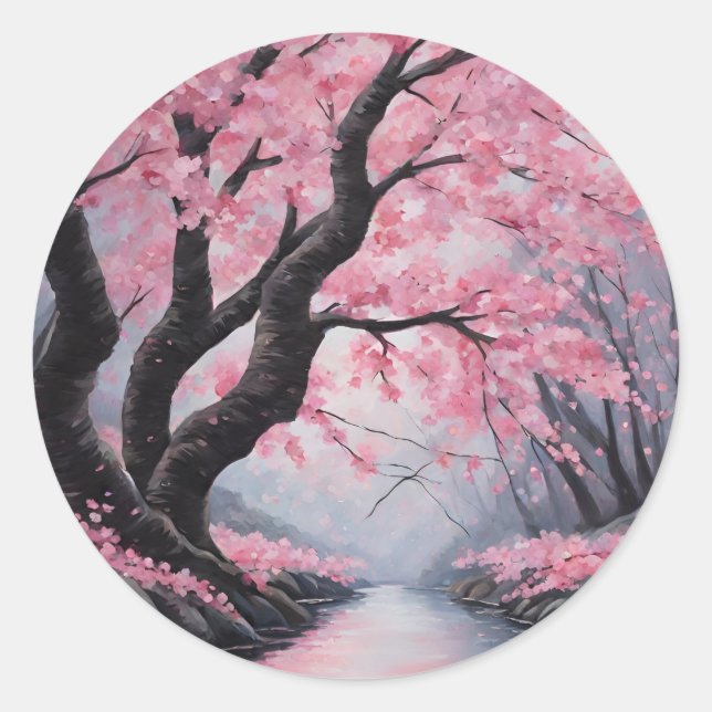 spring blossoms stickers  (Front)