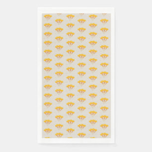 spring botanical design napkin