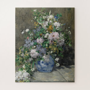 Spring Bouquet by Auguste Renoir Jigsaw Puzzle