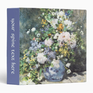 Spring Bouquet by Pierre Renoir, Vintage Flowers Binder