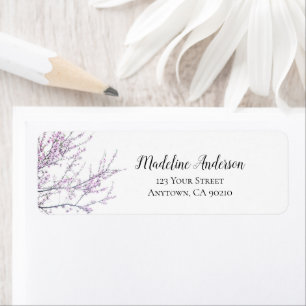 Spring Branches in Bloom   Custom Return Address