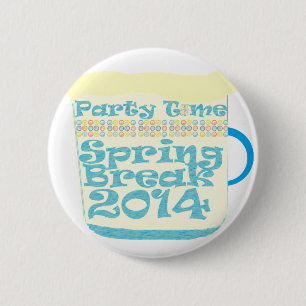 Spring Break 2014 2 Inch Round Button