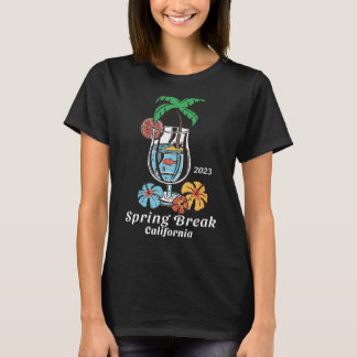 Spring Break 2023 California Souvenir T-Shirt