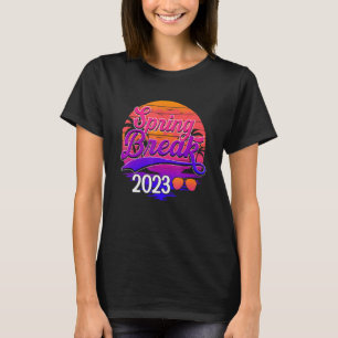 Spring Break 2023 family Spring Break Sunset 2023 T-Shirt